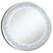 Landar - Round Wall Mirror - Silver - Simple Home Plus