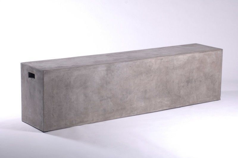 Park Bench - Concrete