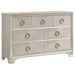 Salford - 7-Drawer Dresser - Metallic Sterling - Simple Home Plus