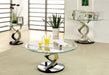 Nova - Coffee Table - Satin Plated / Black - Simple Home Plus