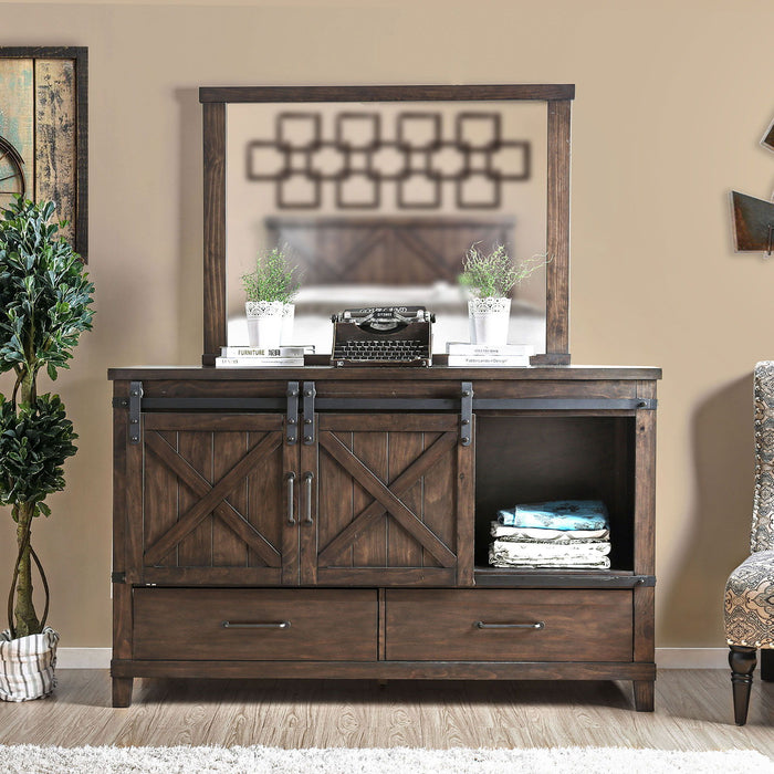 Bianca - Dresser - Dark Walnut - Simple Home Plus