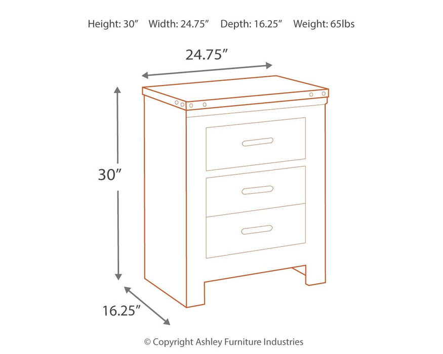 Trinell - Night Stand - Simple Home Plus