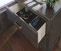 Caitbrook - Gray - Two Drawer Night Stand - Simple Home Plus