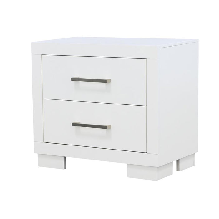 Jessica - 2-Drawer Nightstand - Simple Home Plus