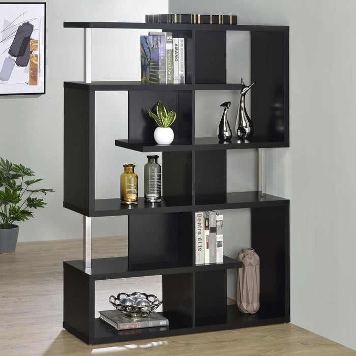 Hoover - 5-tier Geometric Design Bookcase - Simple Home Plus