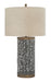 Dayo - Gray / Gold Finish - Metal Table Lamp - Simple Home Plus