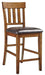 Ralene - Medium Brown - Upholstered Barstool (Set of 2) - Simple Home Plus