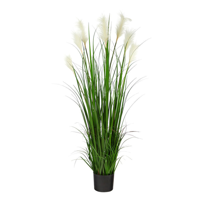 4.5' Plum Grass Artificial Plant