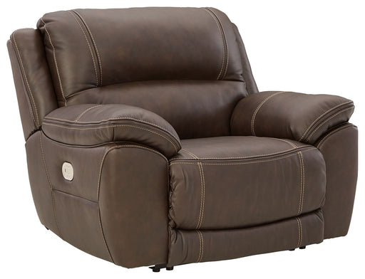 Dunleith - Chocolate - Zero Wall Recliner W/pwr Hdrst - Simple Home Plus