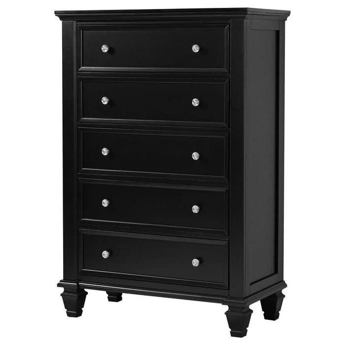 Sandy Beach - 5-drawer Chest - Simple Home Plus