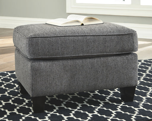 Agleno - Charcoal - Ottoman - Simple Home Plus