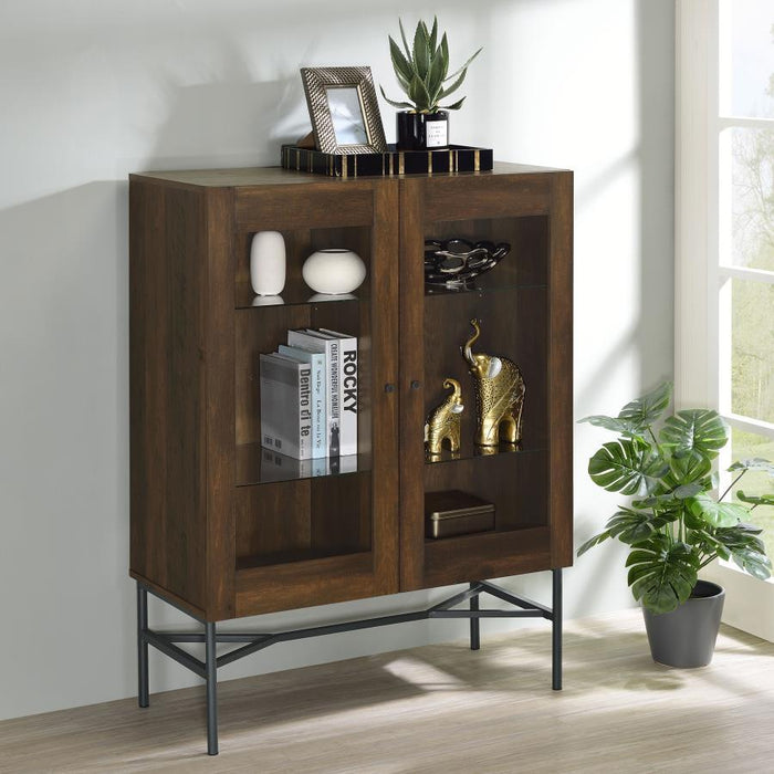 Bonilla - Accent Cabinet With Trestle Base - Simple Home Plus