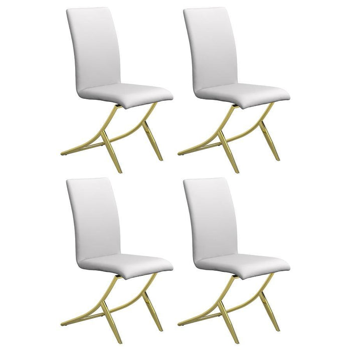 Chanel - Upholstered Side Chairs (Set of 4) - Simple Home Plus