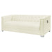 Chaviano - Tufted Upholstered Sofa Pearl White - Simple Home Plus