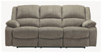 Draycoll - Pewter - Reclining Power Sofa - Simple Home Plus