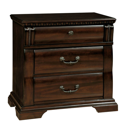 Burleigh - Nightstand - Cherry - Simple Home Plus