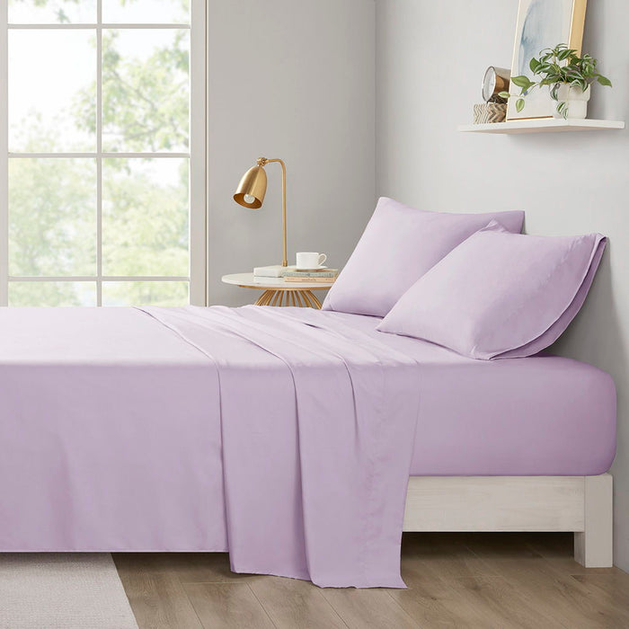 Microfiber - All Season Soft Touch Twin Long Sheet Set - Lavender