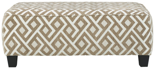 Dovemont - Putty - Oversized Accent Ottoman - Simple Home Plus