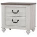 Stillwood - 2-Drawer Nightstand - Vintage Linen - Simple Home Plus