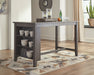 Caitbrook - Gray - Rectangular Dining Room Counter Table - Simple Home Plus