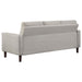 Bowen - Upholstered Track Arms Tufted Sofa Set - Simple Home Plus