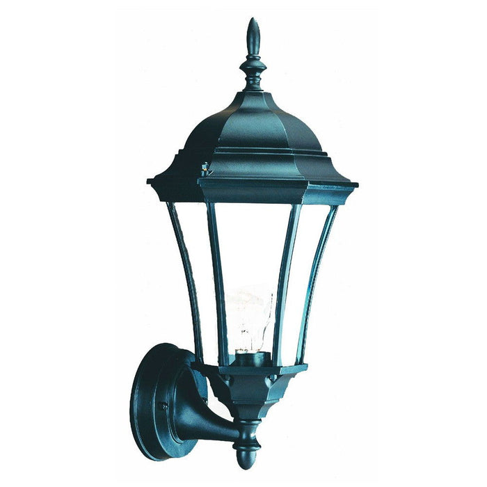 Carousel Lantern Wall Light - Matte Black