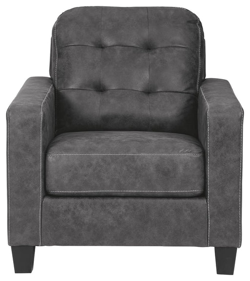 Venaldi - Gunmetal - Chair - Simple Home Plus