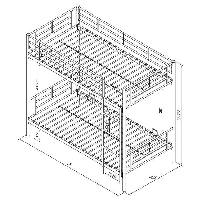 Hayward - Bunk Bed - Simple Home Plus