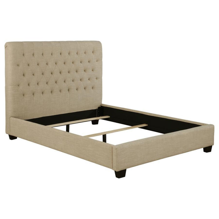 Chloe - Tufted Upholstered Bed - Simple Home Plus