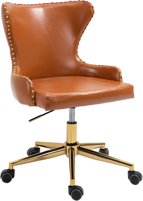 Hendrix - Office Chair with Gold Legs