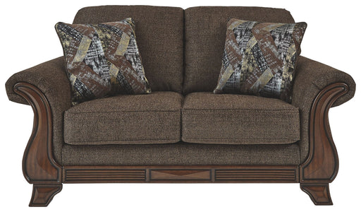 Miltonwood - Teak - Loveseat - Simple Home Plus