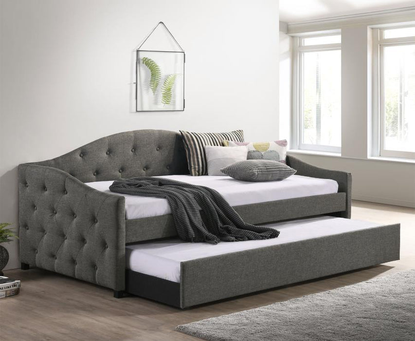 Sadie - Upholstered Daybed With Trundle