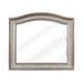 Bling Game - Arched Dresser Mirror - Metallic Platinum - Simple Home Plus