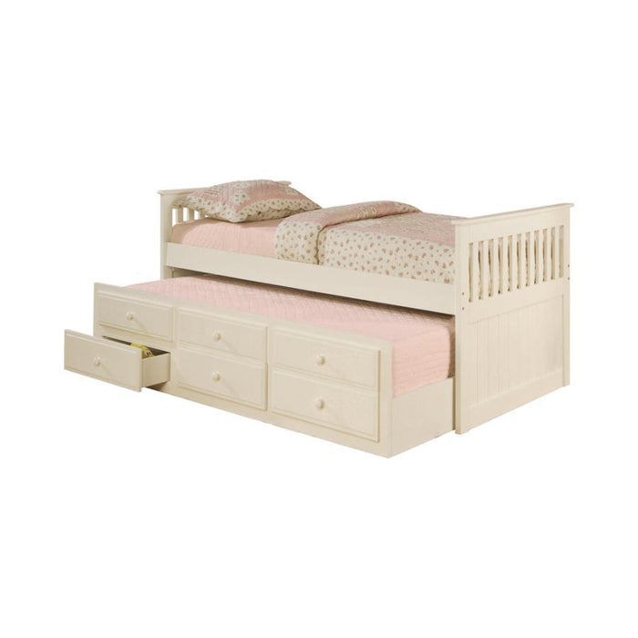 Rochford - Captain'S Bed With Storage Trundle - Simple Home Plus