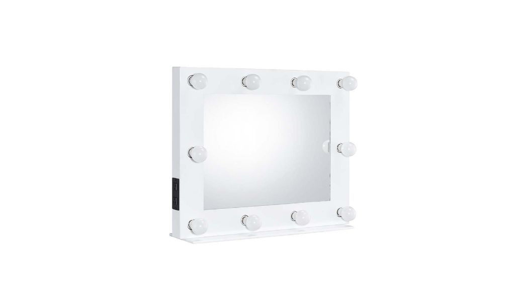 26" Accent Mirror - White