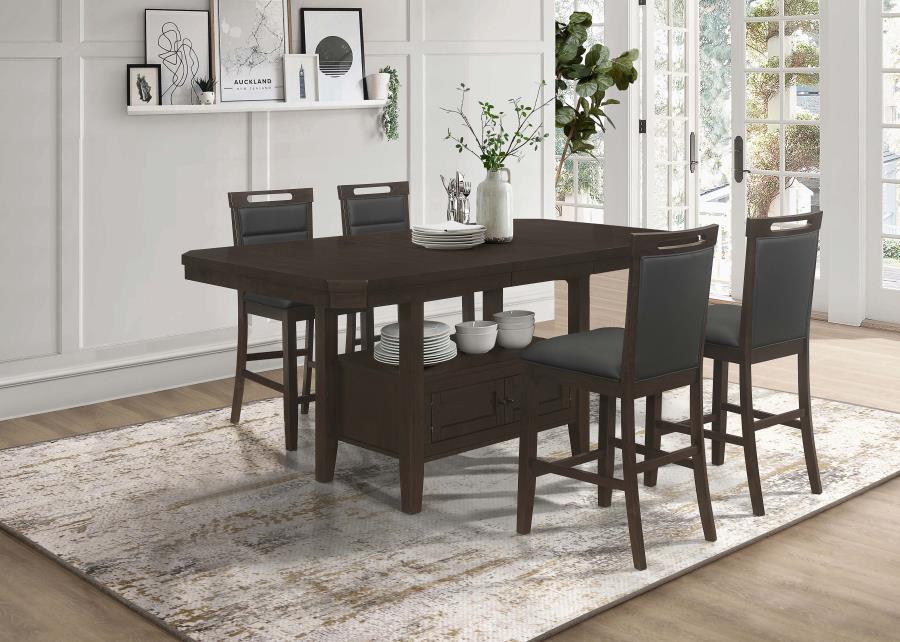 Prentiss - Counter Height Table Set - Simple Home Plus