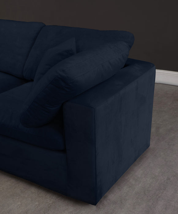 Cozy - Modular Sectional Cloud 5 Piece - Navy