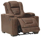 Owner's - Thyme - Pwr Recliner/Adj Headrest - Simple Home Plus