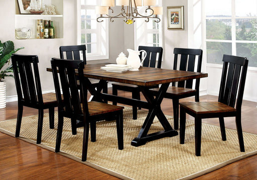 Alana - Dining Table - Antique Oak - Simple Home Plus