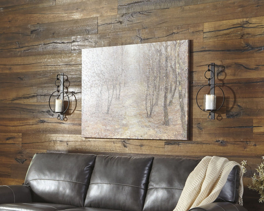 Ogaleesha - Brown - Wall Sconce - Simple Home Plus