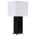 Bridle - Square Shade Bedside Table Lamp - Black - Simple Home Plus