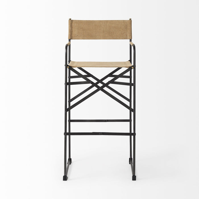 Bar Chair - Brown / Black