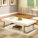 Meda - Coffee Table - White - Simple Home Plus