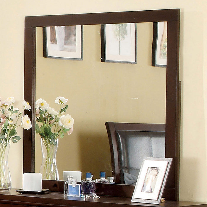 Enrico - Mirror - Brown Cherry - Simple Home Plus