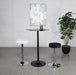 Keanu - Pedestal Cloud-Shaped Top Bar Table - Black - Simple Home Plus