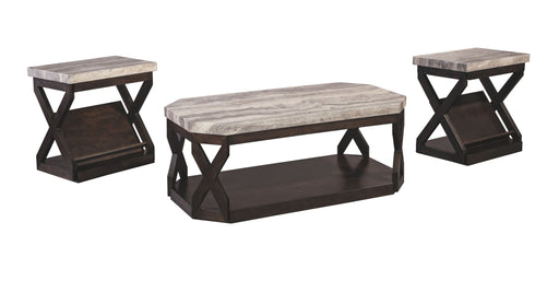 Radilyn - Grayish Brown - Occasional Table Set (Set of 3) - Simple Home Plus