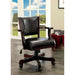 Rowan - Height - Adjustable Arm Chair - Cherry - Simple Home Plus