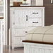 Alyson - Chest - Distressed White / Walnut - Simple Home Plus