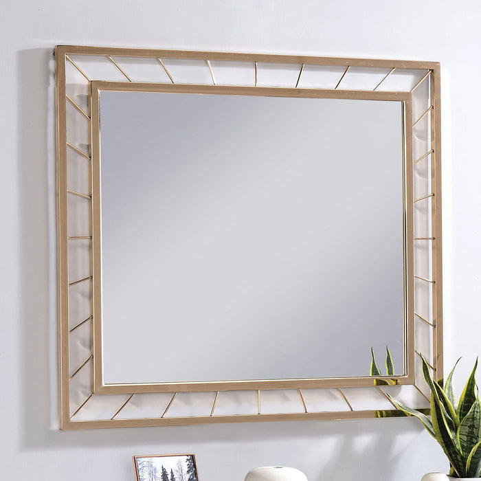 Sherbrooke - Mirror - Gold - Simple Home Plus