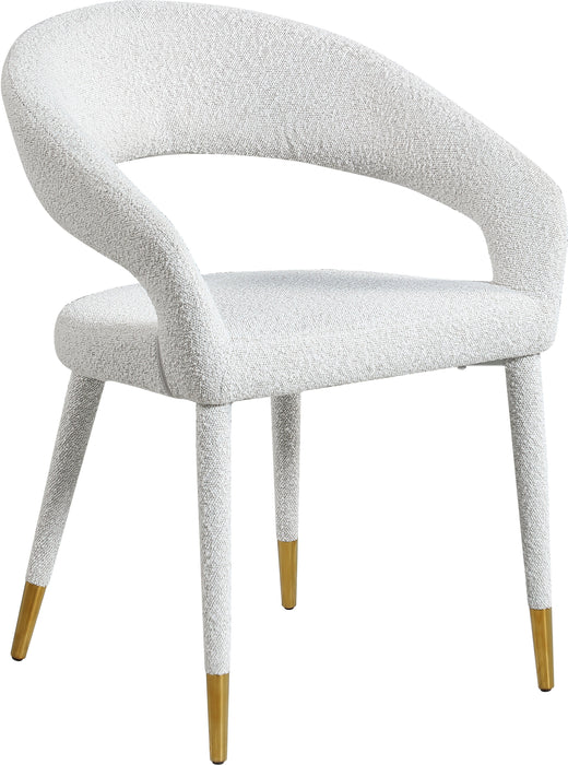 Destiny - Dining Chair - Cream - Fabric